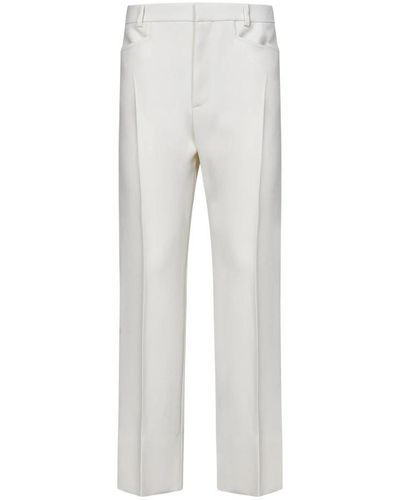 Tom Ford Straight Trousers - Grey