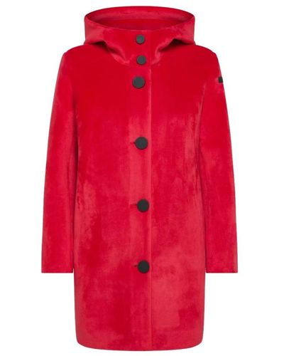 Rrd Single-Breasted Coats - Red