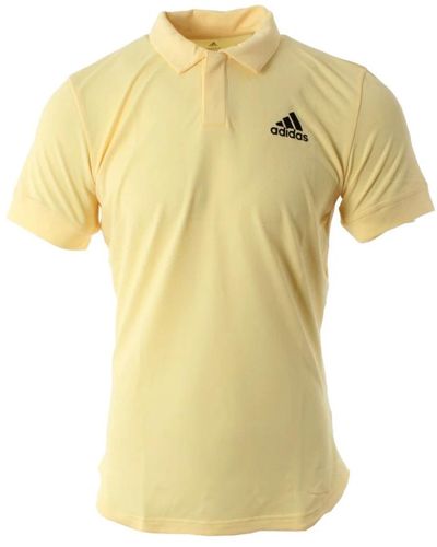 adidas Polo Shirts - Yellow