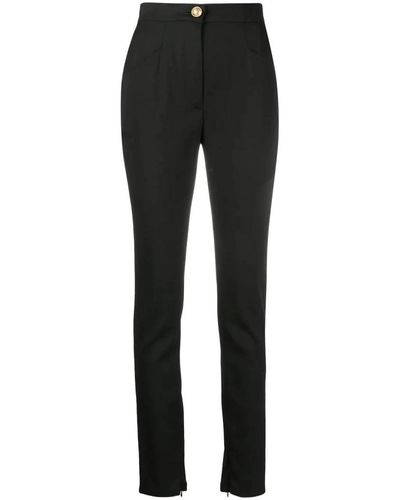 Balmain Trousers > skinny trousers - Noir