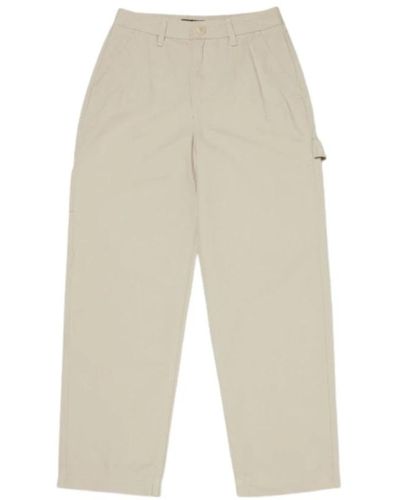 Vans Straight Trousers - Natural
