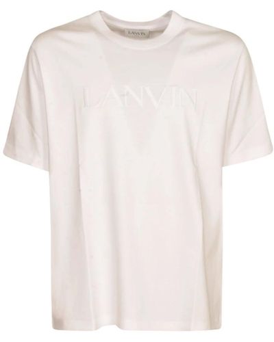 Lanvin Tops > t-shirts - Neutre