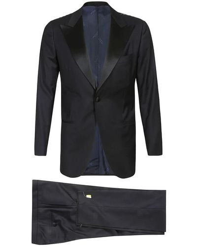 Kiton Suit Sets - Black