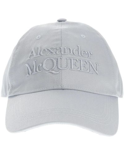 Alexander McQueen Caps - Gray