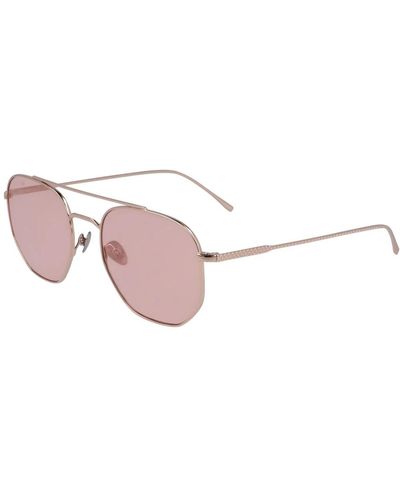 Lacoste Rosa bronze flash sonnenbrille - Pink