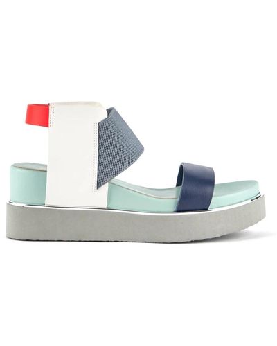 United Nude Shoes > sandals > flat sandals - Bleu