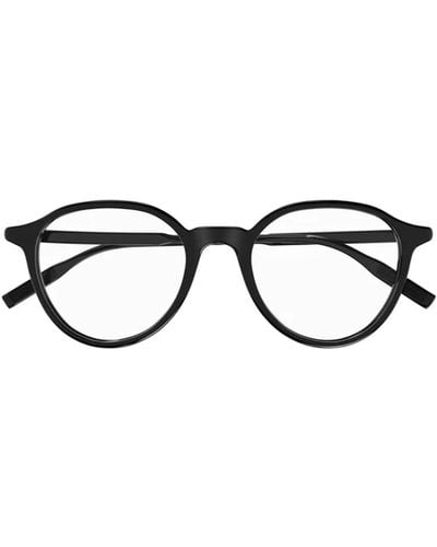 Montblanc Mb0291O Linea Snowcap Eyeglasses - Black