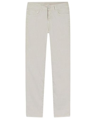 Closed Slim-Fit Trousers - Grey