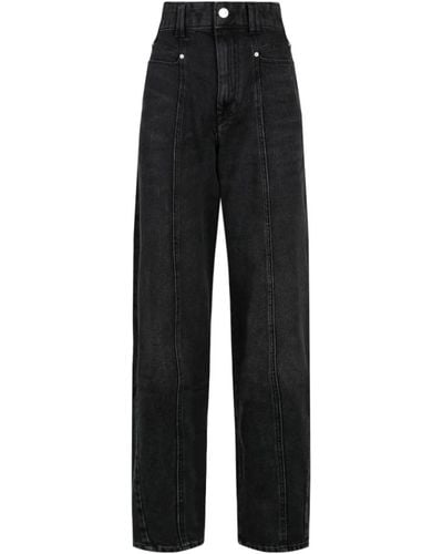 Isabel Marant Straight jeans - Negro