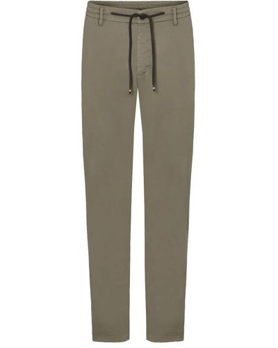 Mason's Slim-Fit Trousers - Green