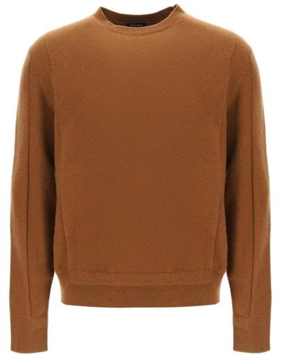 Zegna Stylischer sweater pullover - Braun