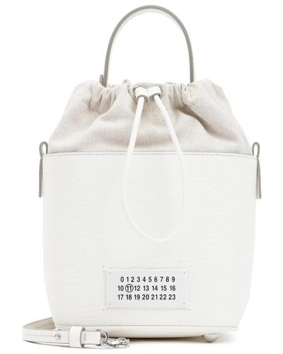 Maison Margiela Bucket Bags - White