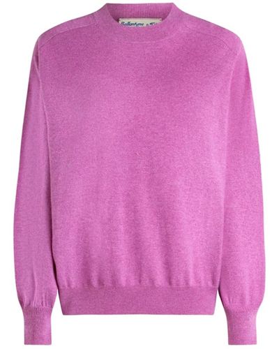 Ballantyne Rundhals Pullover - Pink
