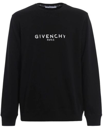 Givenchy Schwarzer logo-sweatshirt