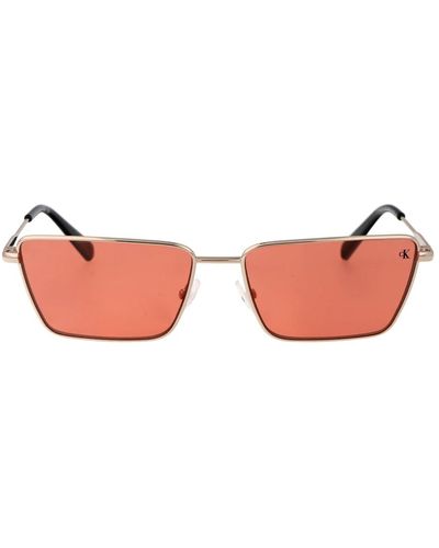 Calvin Klein Stylische sonnenbrille ckj22217s - Pink