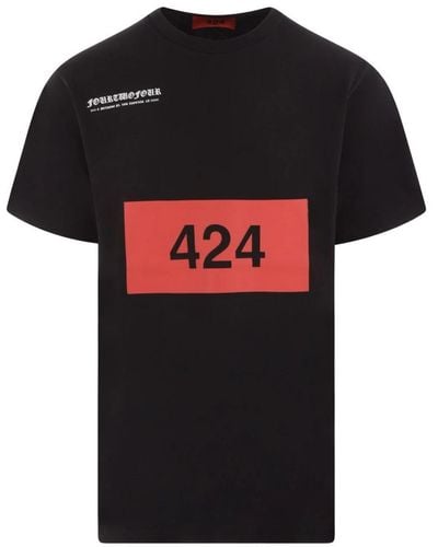 424 T-Shirts - Black