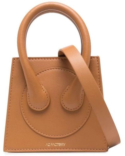 AZ FACTORY Handbags - Brown