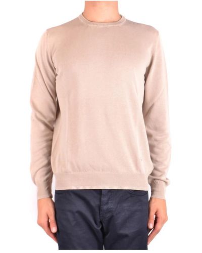 Fay Round-Neck Knitwear - Pink