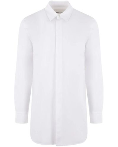 Jil Sander Casual Shirts - White