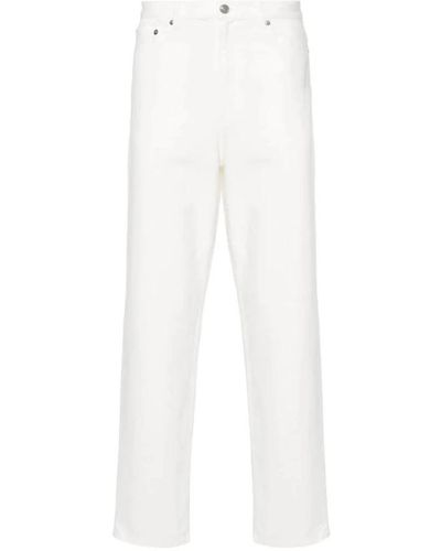 A.P.C. Straight Jeans - White