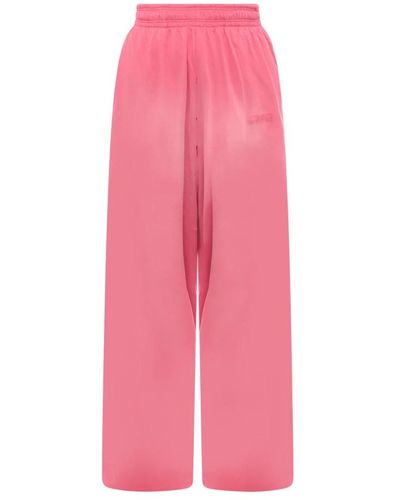 Vetements Wide Trousers - Pink