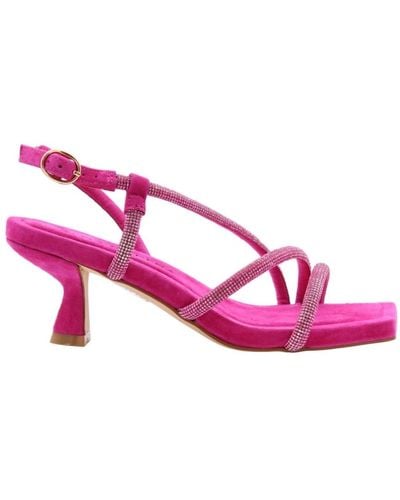 Alma En Pena. High Heel Sandals - Pink