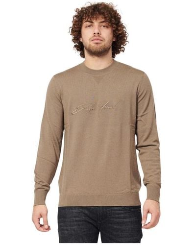 EA7 Sweatshirts - Brown
