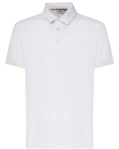 Etro Polo Shirts - White