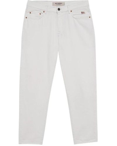 Roy Rogers Jeans > slim-fit jeans - Blanc