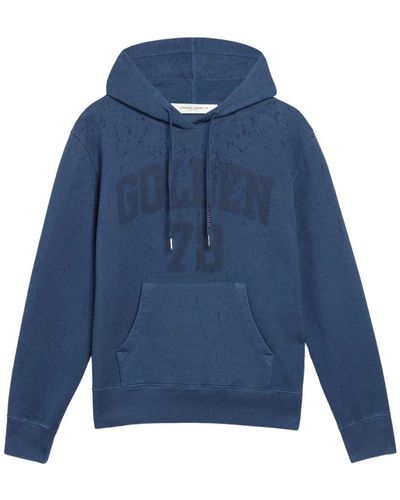 Golden Goose Journey regular hoodie - Blau