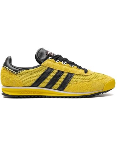 adidas Gelbe mesh-sneakers