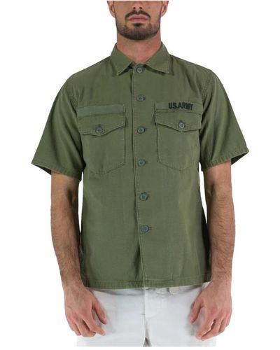 chesapeake's Short Sleeve Shirts - Green
