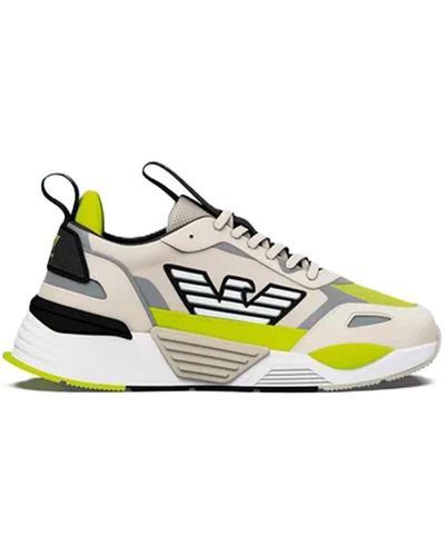EA7 Sneakers da corsa basse - beige/lime - Giallo