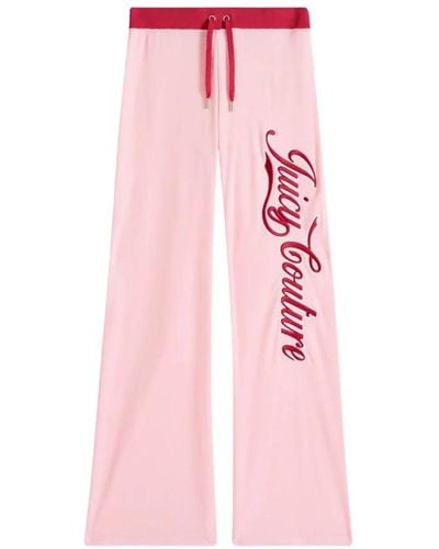 Juicy Couture Wide Trousers - Pink