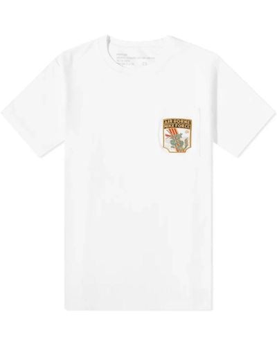 Maharishi T-Shirts - White