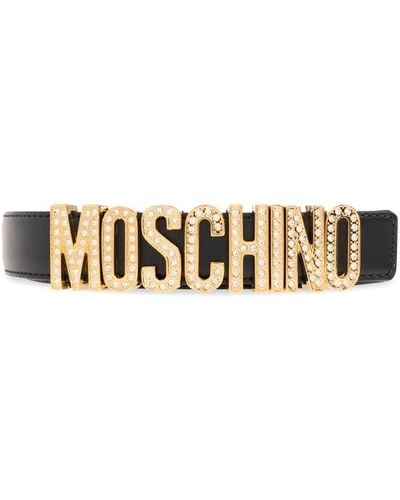 Moschino Accessories > belts - Métallisé