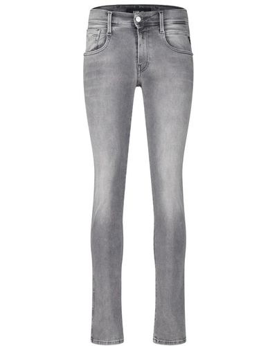 Replay Stretch skinny jeans - Grau