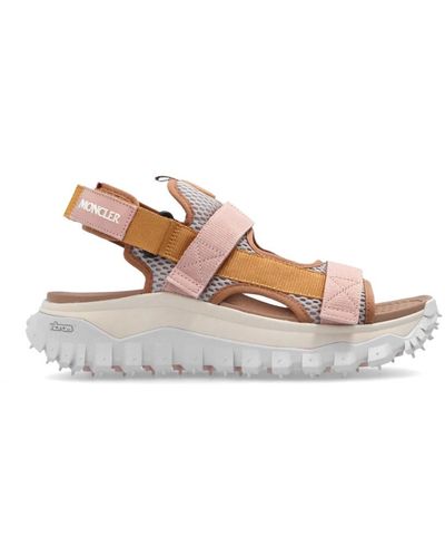 Moncler Flat Sandals - Pink