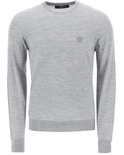 Versace Stylische sweatshirts für täglichen komfort - Grau