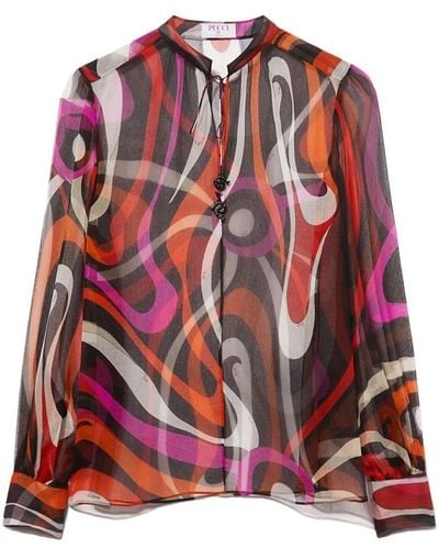 Emilio Pucci Blouses - Red