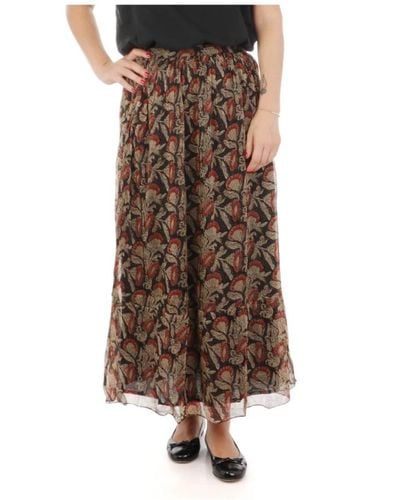 MAISON HOTEL Maxi Skirts - Brown