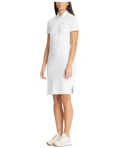 EA7 Short Dresses - White