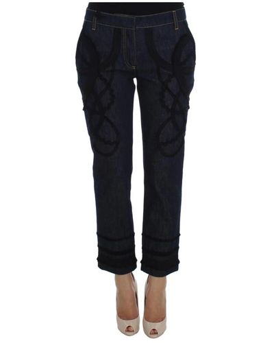 Dolce & Gabbana Cropped jeans - Negro