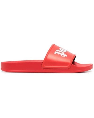 Palm Angels Sliders - Red