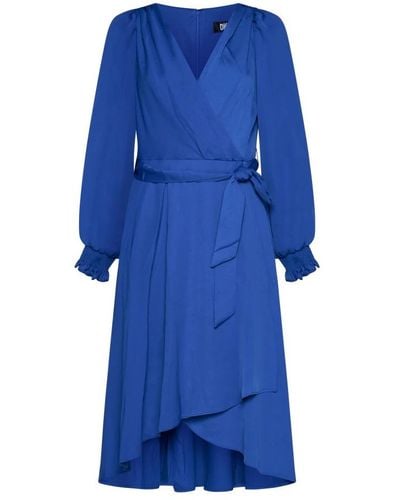 DKNY Wrap Dresses - Blue
