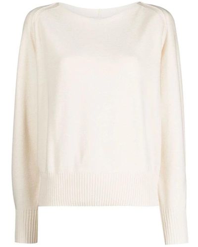 DKNY Round-Neck Knitwear - White