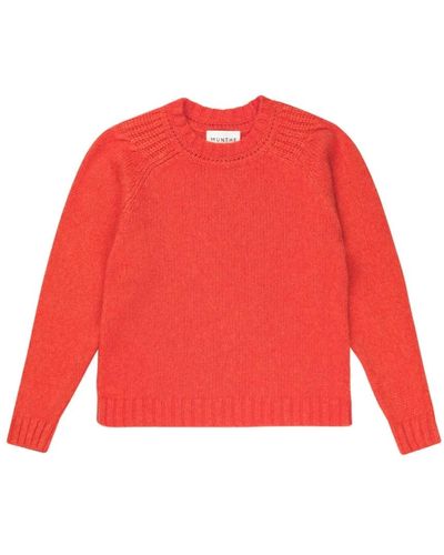 Munthe Round-Neck Knitwear - Red