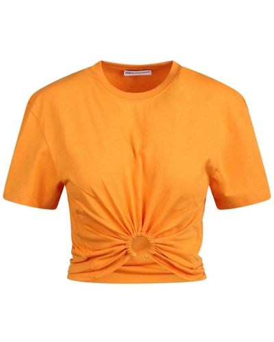 Rabanne T-Shirts - Orange