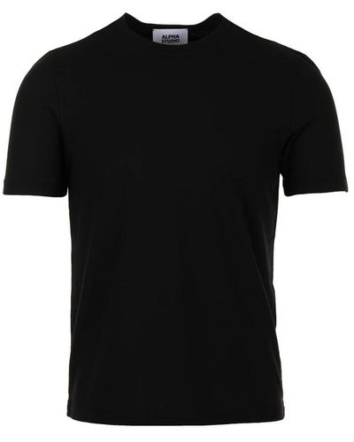 Alpha Studio T-Shirts - Black