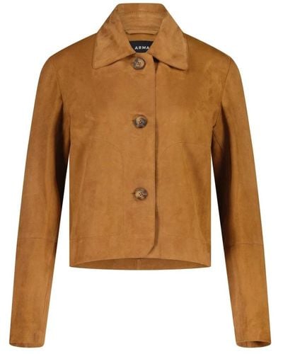 Arma Jackets > leather jackets - Marron